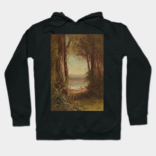 Looking upon the River by Julie Hart Beers Hoodie